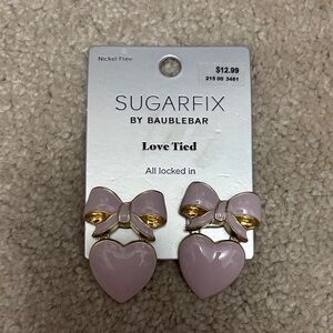 Sugarfix by baublebar love tied earrings